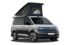 Car Hire Blackburn - Grey VW Campervan - Van hire Blackburn