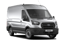 Car Hire Blackburn - Silver Ford Transit Long Wheelbase - Van hire Blackburn